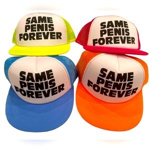 New With Tags Set of 4 Bachelorette Party Funny Snapback Hats